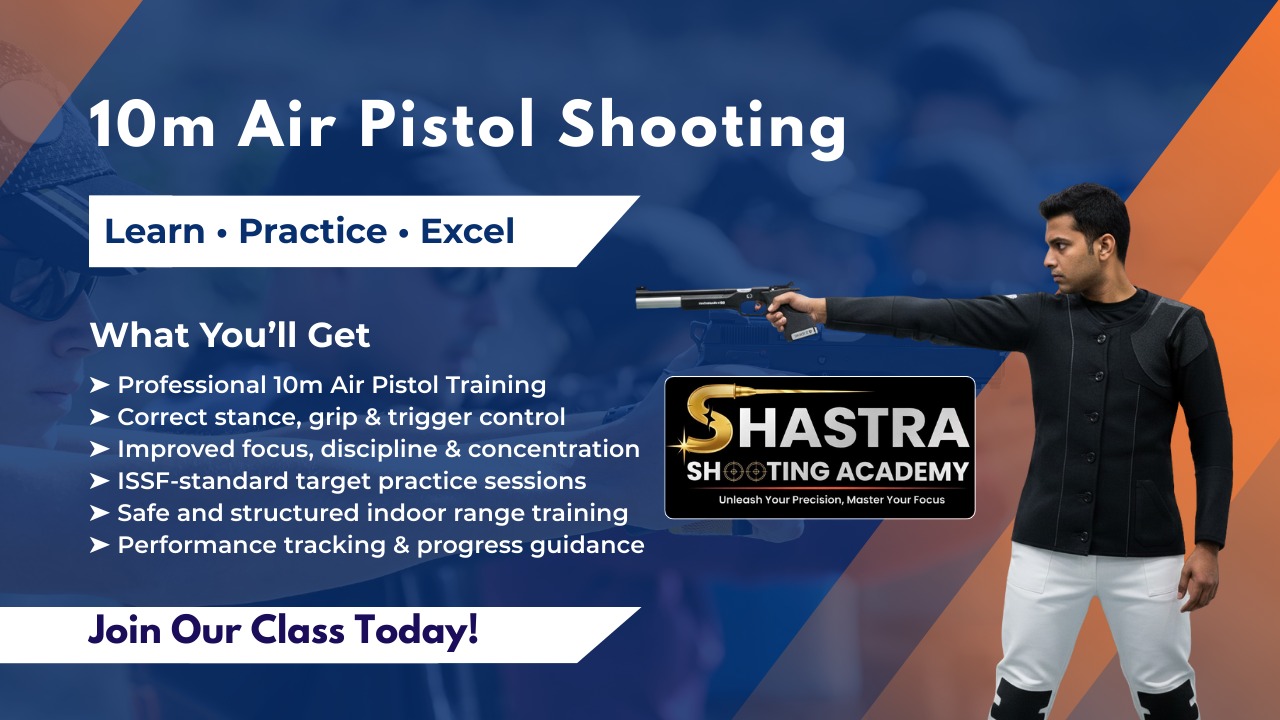 10m Air Pistol Shooting (Basic to Advanced) – Shastra Shooting Academy 